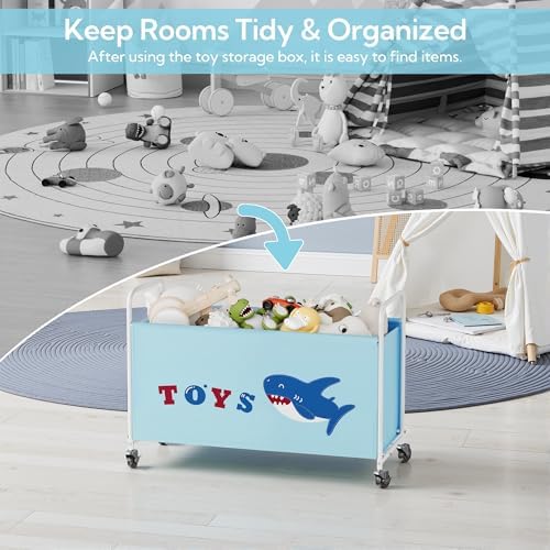 GRANNY SAYS 135L Large Toy Box for Boys, Toy Chest Storage - Image 5