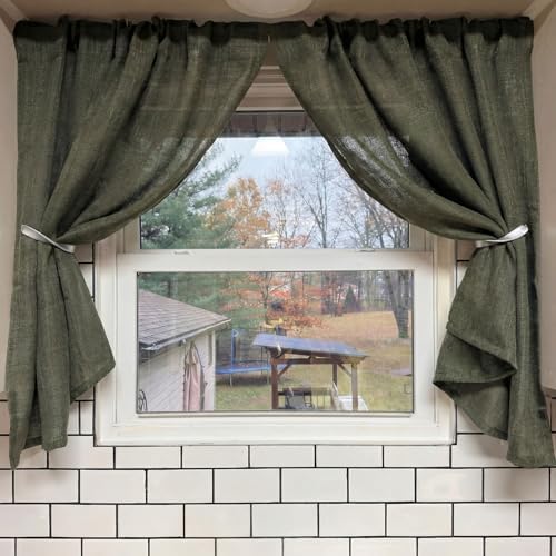 Chumia 2 Pcs Brushed Silver Metal Curtain Holdbacks Wall Mounted Tiebacks - Image 5