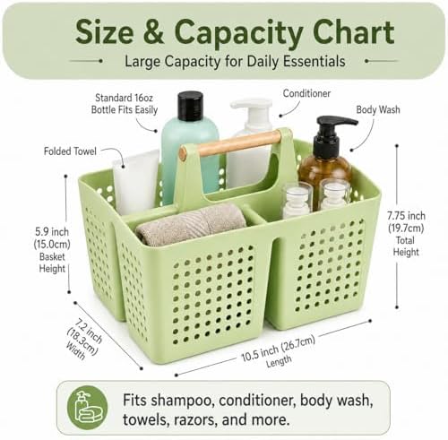 Portable Shower Caddy Basket - Image 2