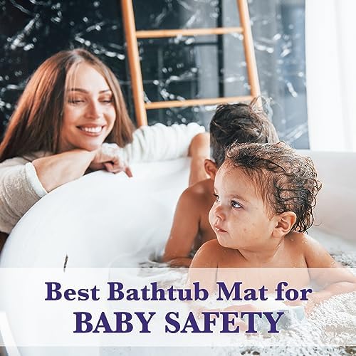 Epica Bathtub Mat Non Slip, Rubber Bath Mat - Image 6