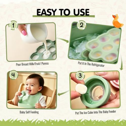 19 Pcs Silicone Baby Feeding Set Eating Essentials - Image 2