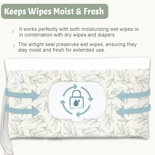 cephira Baby wipes dispenser，portable baby wipes holder - Image 2