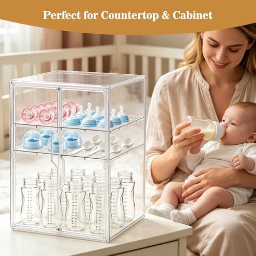 Upgraded Baby Bottle Storage Organizer - Image 2