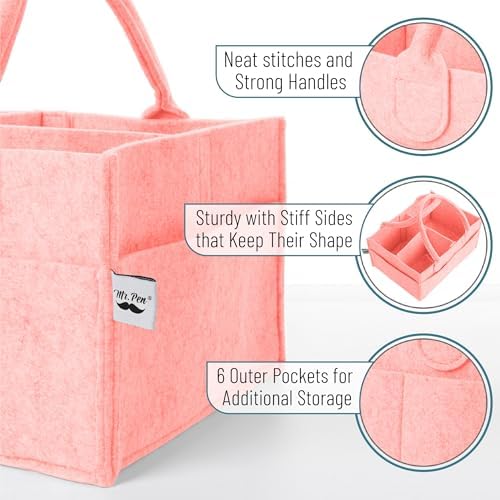 Mr. Pen- Baby Diaper Caddy Organizer - Image 3