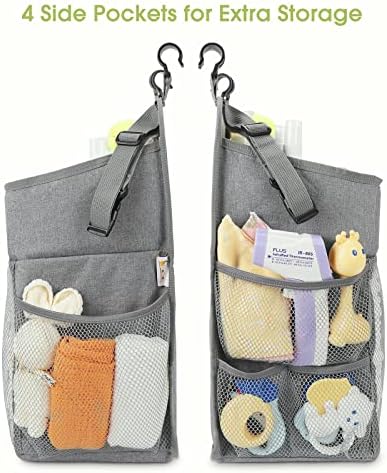 Maliton Changing Table Diaper Organizer Diaper Caddy - Image 6