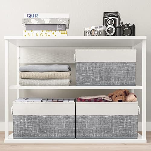 Fab totes Storage Bins 6-Pack, Foldable Storage Baskets - Image 7