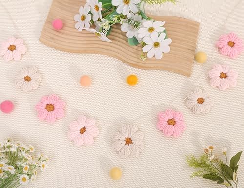 Boho Crochet Daisy Garland - Image 6
