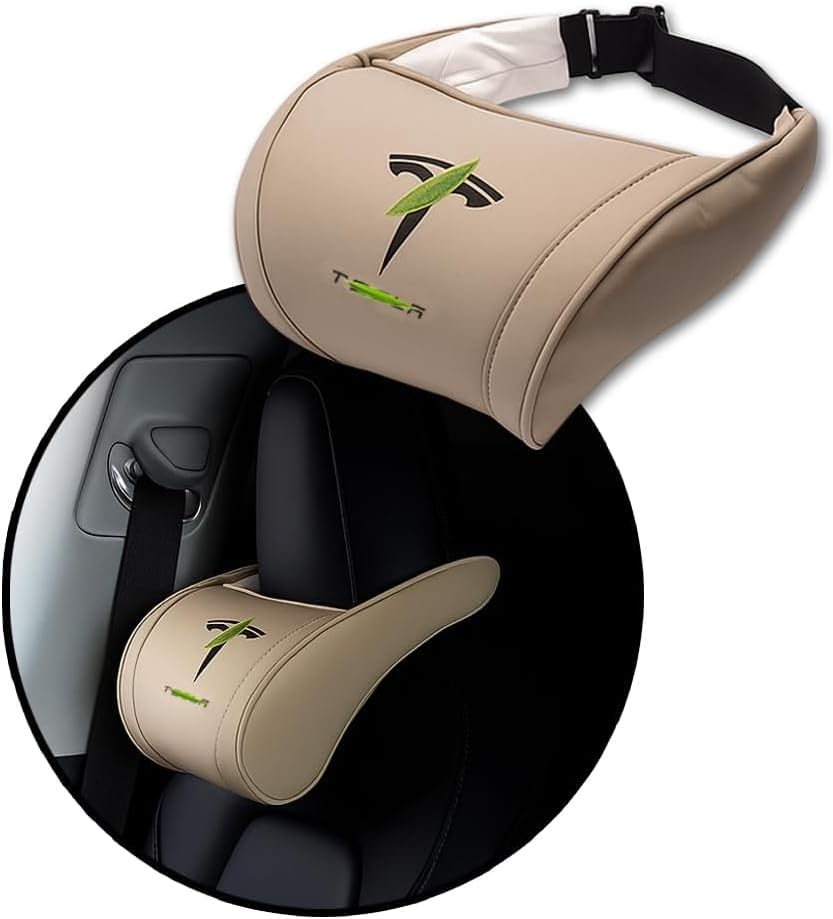 Car Headrest Neck Pillow Support Ergonomic, by CoolKo
