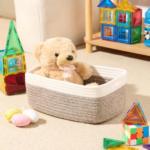 MiniArk Small Storage Baskets for Organizing | Closet Organizer Bins | Shelf - Image 4