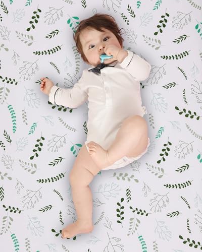Pack and Play Sheets Fitted, Mini Crib Sheets 38x26 Inch - Image 4
