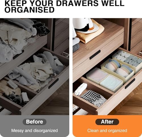DIMJ Drawer Organizer Clothes 12 Pack - Image 5