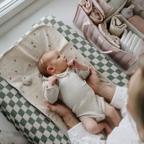 mushie Baby Diaper Caddy | Newborn Essentials Organizer - Image 3