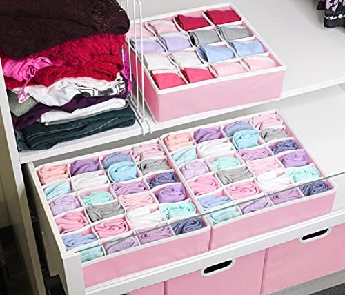 Simple Houseware Sock Drawer Organizer, 3 Pack - Image 3