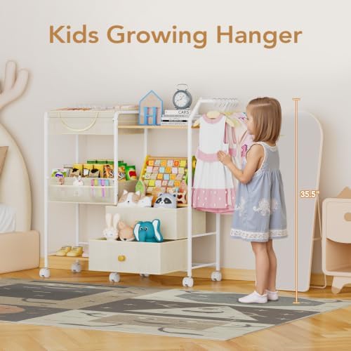 BBLIKE Diaper Caddy Organizer, Baby Storage Cart - Image 5