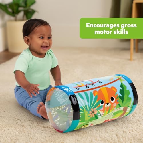 Bright Starts Roll-Along Rainforest Baby Toy, Push & Crawl Activity Toy - Image 4