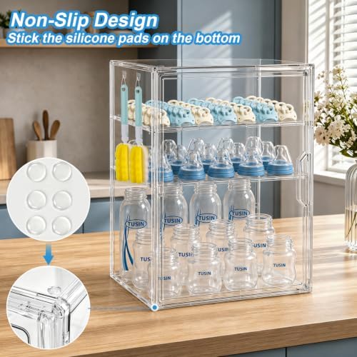 KOLIPI Baby Bottle Storage Organizer - Image 6
