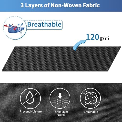Blanket Storage Bags 120L for Comforter Clothes Bedding 2 Pack Black - Image 4