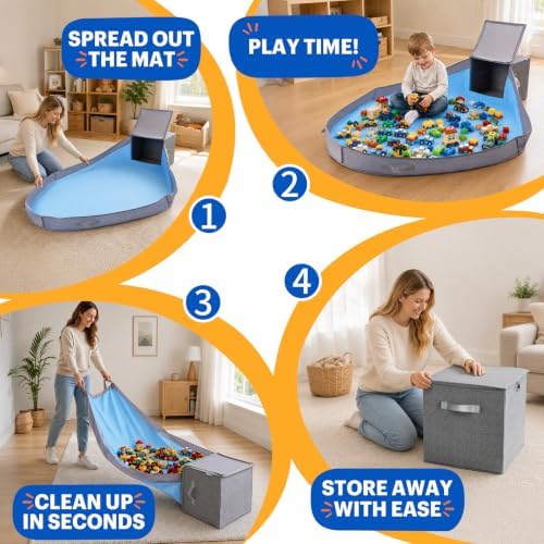 SAM AND MABEL Toy Storage Organizer - Image 6