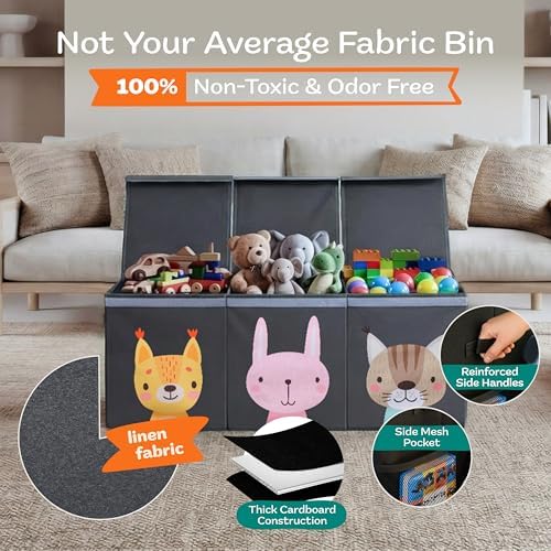 SoftOwl Extra Large Toy Storage Organizer - Image 4