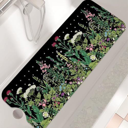 Non Slip Bathtub Mat, Flower Bath Mat - Image 2