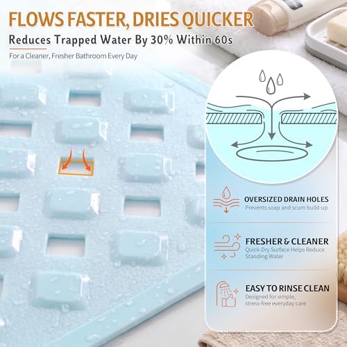 Yimobra Bathtub Mat Non Slip, Long Anti Slip Bath Tub Mat - Image 2