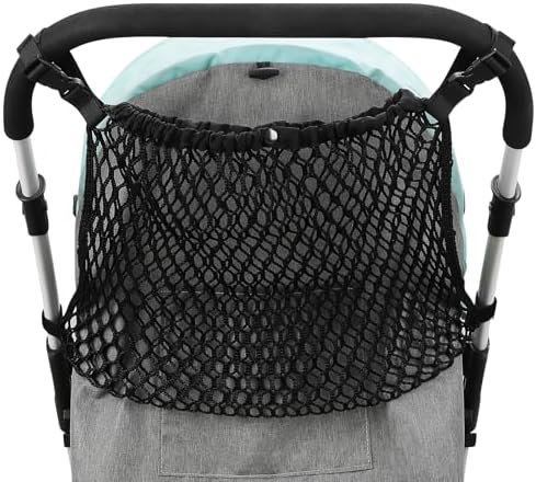 Accmor Universal Stroller Organizer, Polyester Net Mesh Bag Fits - Image 2