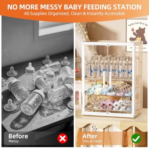3 Tier Baby Bottle Storage Organizer - Image 4