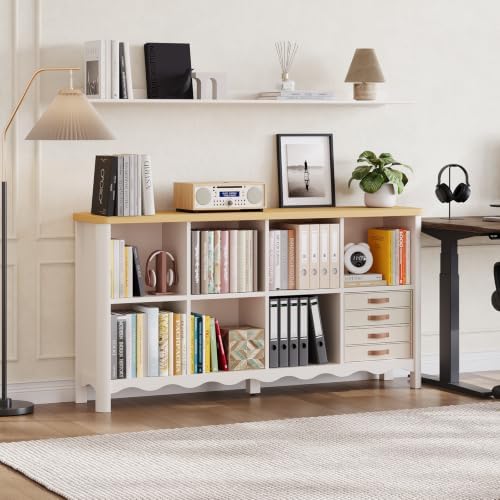 ONBRILL 8 Cube Bookcase, Bookshelf and Toy Storage Organizer - Image 5