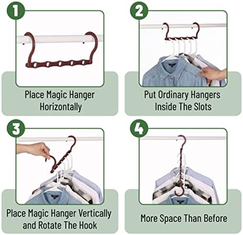 Mr. Pen- Space Saving Hangers, 360° Rotating Hooks - Image 5