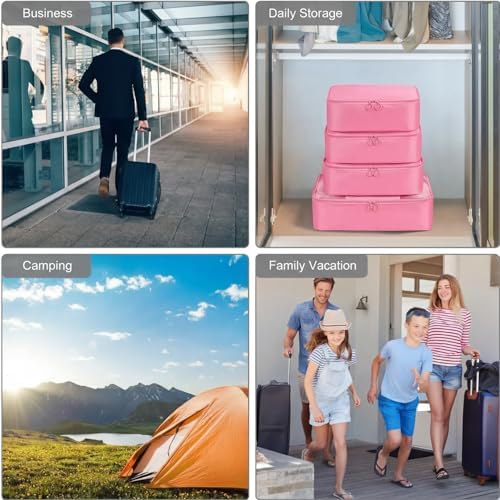 LANSKLBD 6/8 Set Packing Cubes for Suitcases Travel Luggage Packing Organizers - Image 6