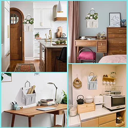 2 Pack Wall Hanging Storage Bag, Wall Hanging Organizer - Image 4
