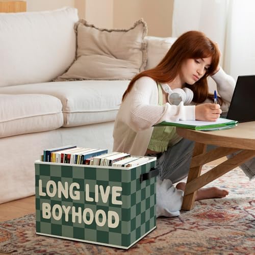 Long Live Boyhood Boys Storage Bins Box - Image 3