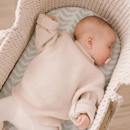 Yoofoss 3-Pack Bassinet Sheets for Boys Girls Universal Fit - Image 4