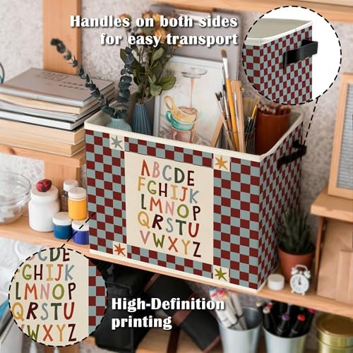 Alphabet Classroom Storage Bins Box - Image 5