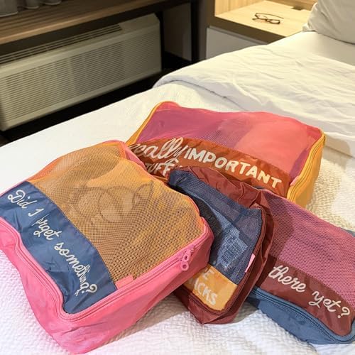 ban.do Packing Cube Set of 4, Really Important Stuff - Image 4