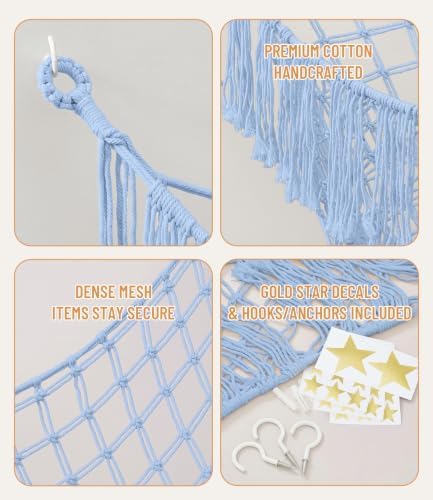 Lare Stuffed Animal Storage Hammock Corner Net - Image 2