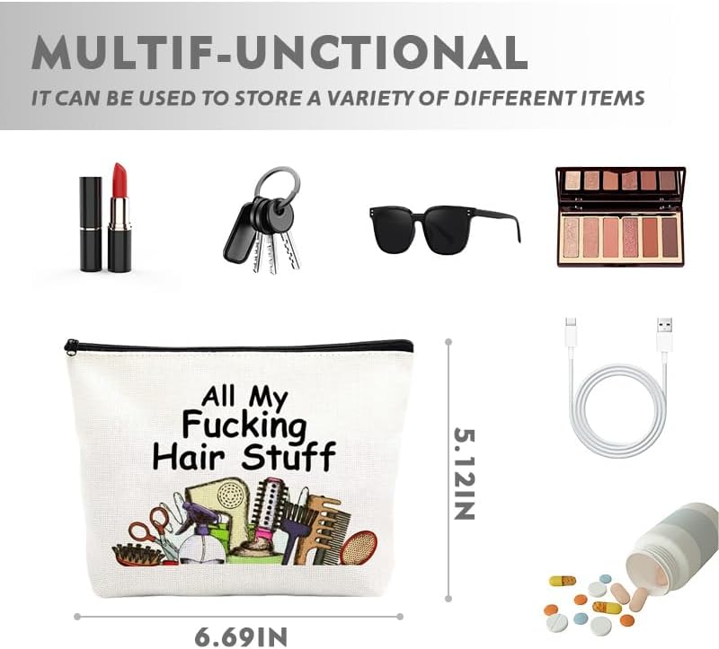 Hair Stylist Makeup Bag Hair Tools Stuff Travel Bags - Image 5