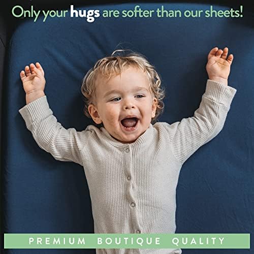 Joey + Joan Fitted Crib Sheets 28 x 52 – Compatible - Image 5