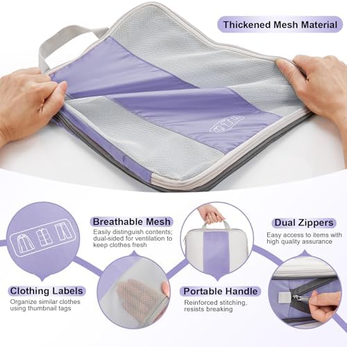OlarHike 10 Set Compression Packing Cubes - Image 6