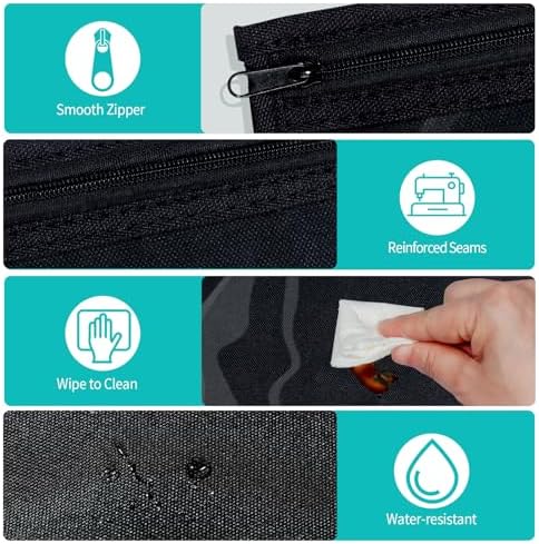 HIONXMGA Set of 3 Diaper Bag Organizing Pouches, Space-Saving, 3 Large Size - Image 6