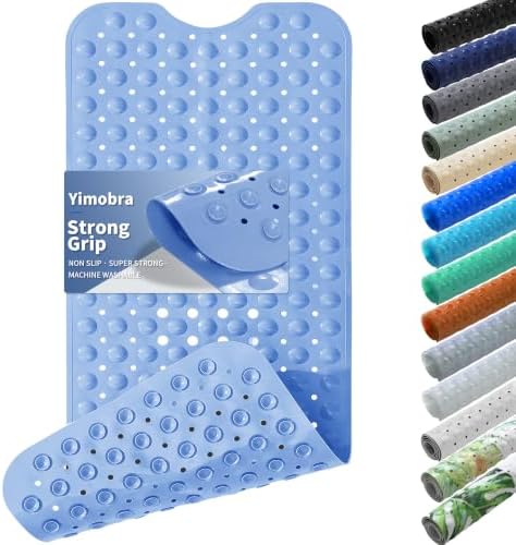 Yimobra Non Slip Bath Mat for Tub 40x16, Extra Long Bath Tub Mat by Yimobra