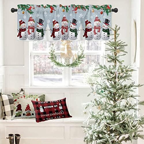 Vandarllin Christmas Valance Kitchen Curtains - Image 4