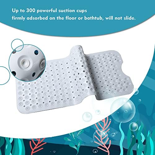 MOLFUJ Shower Mat, Octopus Non Slip Bathtub Mats - Image 3