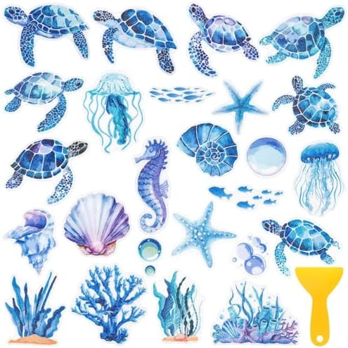 52Pcs Non Slip Bathtub Stickers, Cute Turtle Stickers by Unknown