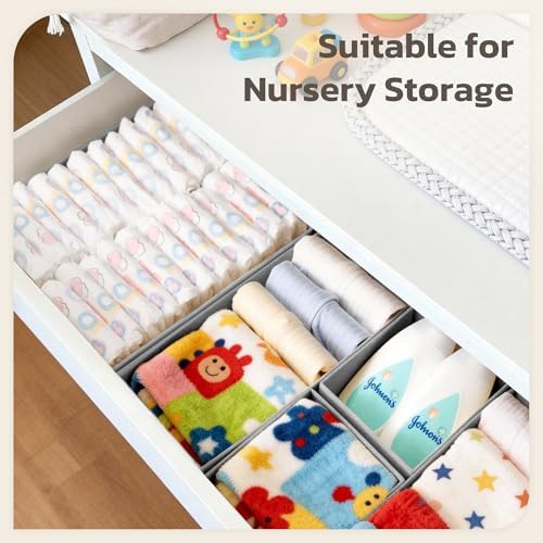 Drawer Organizer, 16 Pack Baby Dresser Organizer - Image 5