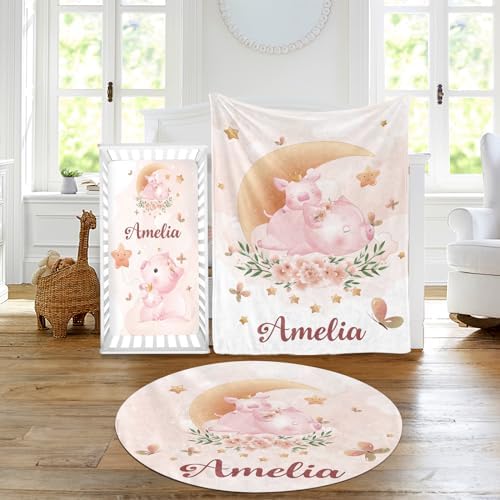 Custom Baby Crib Bedding Set by Duckbe