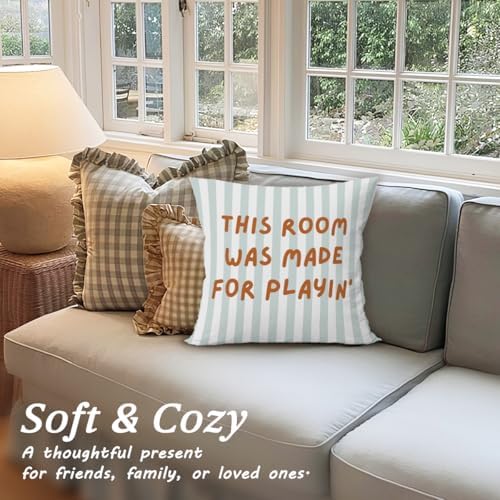 Kids Playroom Pillow Covers 18x18, Playroom Decor - Image 3