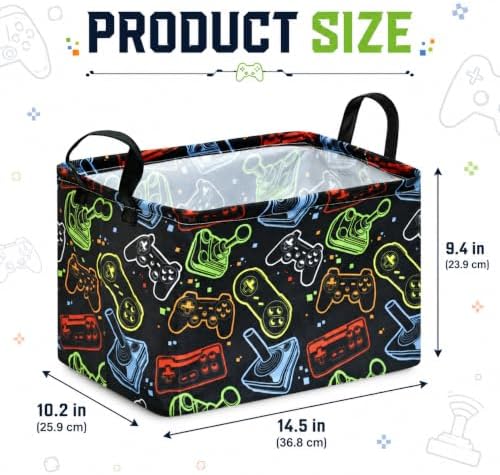 Gift Storage Basket Rectangle Storage Organizer - Image 2