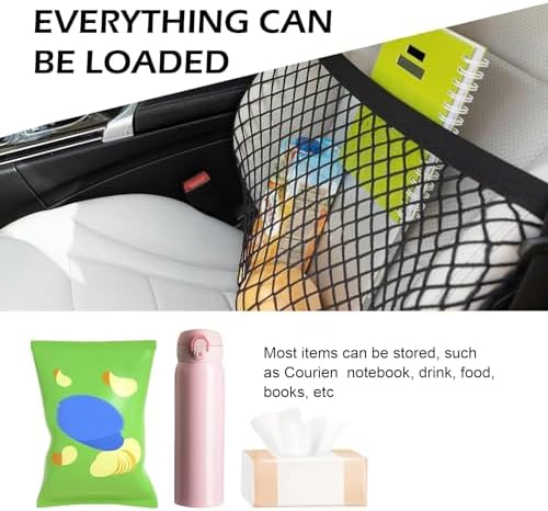 Car Seat Organizer Net, Versatile High Elastic Storage Net - Image 6
