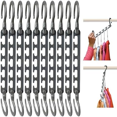 Wonder Hanger Max Space Saving Closet Hangers, 360° Swivel by WONDERHANGER